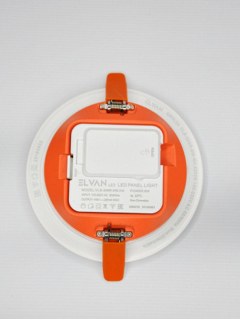 Светильники Downlight — Встраиваемый светодиодный светильник Elvan VLS-308R-8W-NH-Wh купить в 