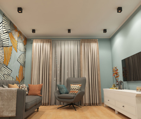 Накладные точечные светильники — Накладной светильник Denkirs DK3080-BBR купить в 