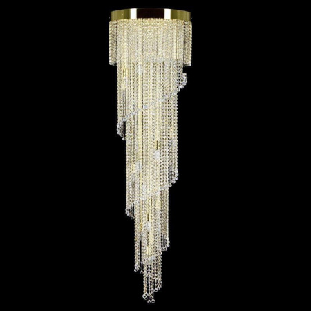 Люстры каскадные — Каскадная люстра Artglass Spiral 500x1800 Balls CE купить в 