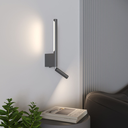 Споты — Спот Elektrostandard Sarca LED графит 4000К (40111/LED) купить в  Споты — Спот Elektrostandard Sarca LED графит 4000К (40111/LED) купить в