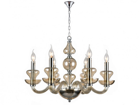 Люстры подвесные — Подвесная люстра Newport 1906/S cognac купить в 