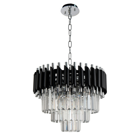 Люстры каскадные — Каскадная люстра Natali Kovaltseva DARIAN 76017/5C CHROME BLACK купить в  Люстры каскадные — Каскадная люстра Natali Kovaltseva DARIAN 76017/5C CHROME BLACK купить в