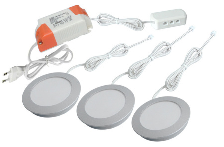 Влагозащищенные точечные светильники — Влагозащищенный светильник Donolux DL18296/3000-Alu IP44 купить в 