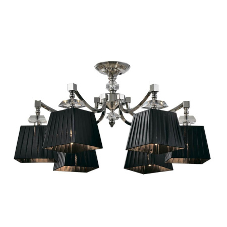 Потолочные люстры — Потолочная люстра Lumien Hall Fabriano LH1055/6C-NK-BK купить в 