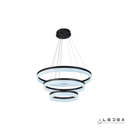 Подвесные светильники — Подвесная люстра iLedex Around D0301-3 (400x600x800) BK купить в  Подвесные светильники — Подвесная люстра iLedex Around D0301-3 (400x600x800) BK купить в