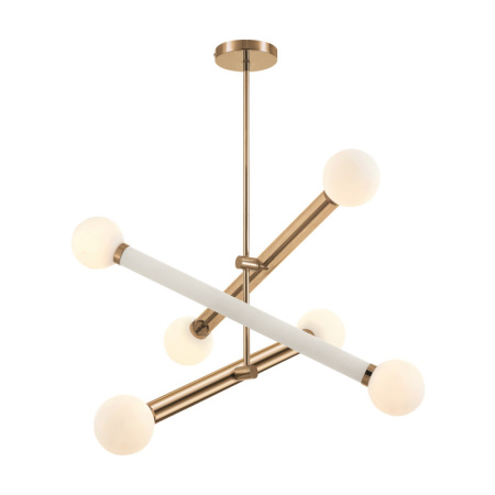 Люстры на штанге — Люстра на штанге Freya FR5381PL-06G купить в 