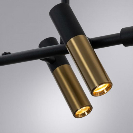 Люстры подвесные — Подвесная люстра ARTE Lamp A2850SP-45BK купить в 