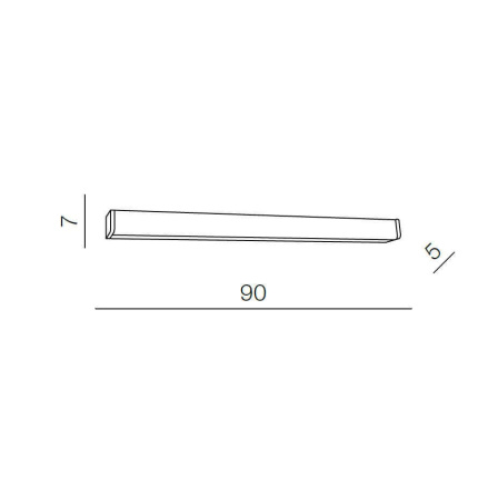 Настенные бра — Настенный светильник Azzardo Peter 90 AZ2616 купить в 