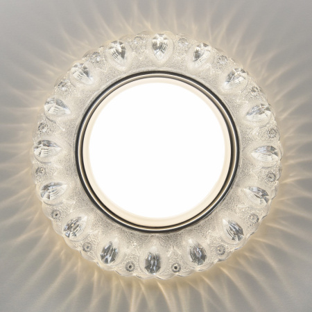 Встраиваемые точечные светильники — Встраиваемый светильник Elektrostandard 3026 GX53 CL прозрачный купить в 