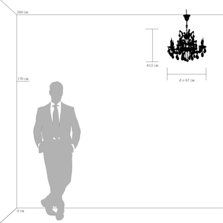 Люстры подвесные — Подвесная люстра Osgona Champa Blu 698085 купить в 