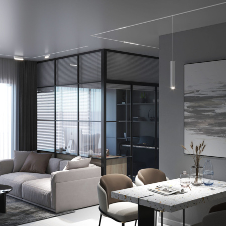 Трековые светильники — Светильник на шине Elektrostandard Slim Magnetic SL03 Трековый светильник 18W 4200K (белый) 850 купить в 