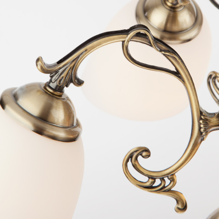 Люстры на штанге — Люстра на штанге Eurosvet 22010/6+2 античная бронза купить в 