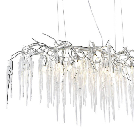 Люстры подвесные — Подвесная люстра Lumien Hall Emelin LH3066/12PR-SL-CL купить в 