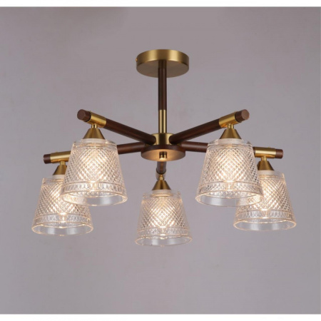 Люстры на штанге — Люстра на штанге Omnilux OML-67607-05 купить в 