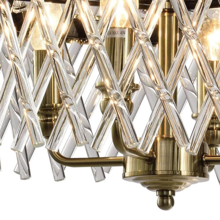 Люстры подвесные — Подвесная люстра Lumien Hall Базиано LH3040/4P-CO-CL купить в 