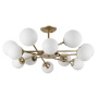Люстры на штанге — Люстра на штанге ARTE Lamp A2703PL-12SG купить в  Люстры на штанге — Люстра на штанге ARTE Lamp A2703PL-12SG купить в