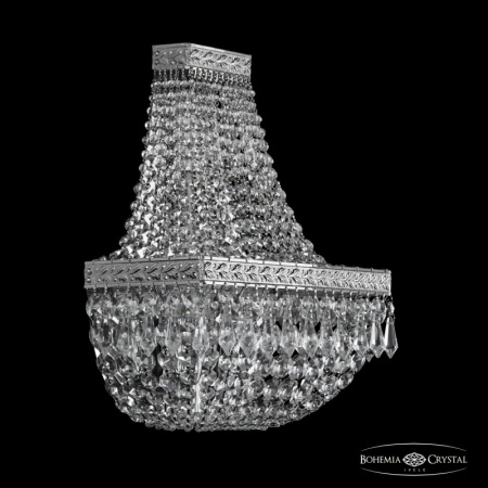 Настенные бра — Бра Bohemia Ivele Crystal 19012B/H1/25IV Ni купить в 
