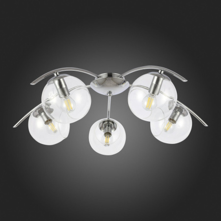 Люстры накладные — Накладная люстра Evoluce SLE102602-05 купить в 