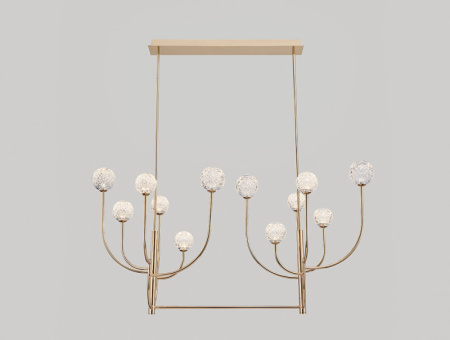 Люстры на штанге — Люстра на штанге Newport 3812/C gold купить в 