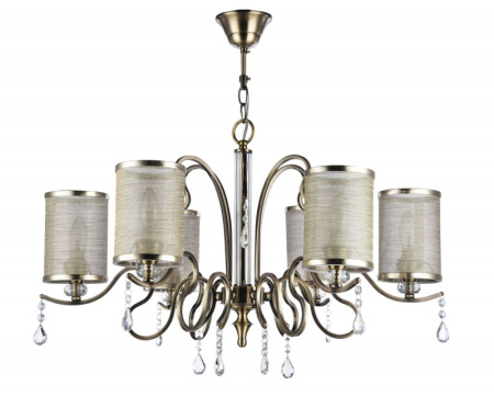 Люстры подвесные — Подвесная люстра Freya FR2300-PL-06-BZ купить в 