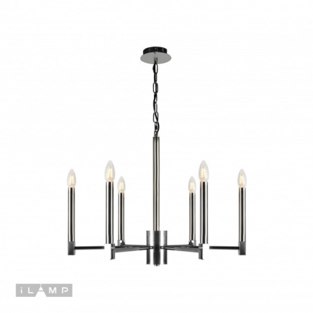 Люстры подвесные — Подвесная люстра iLamp S101/6 CR купить в 