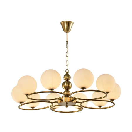 Люстры подвесные — Подвесная люстра Milosh Tendence 0748CL-10AB купить в  Люстры подвесные — Подвесная люстра Milosh Tendence 0748CL-10AB купить в