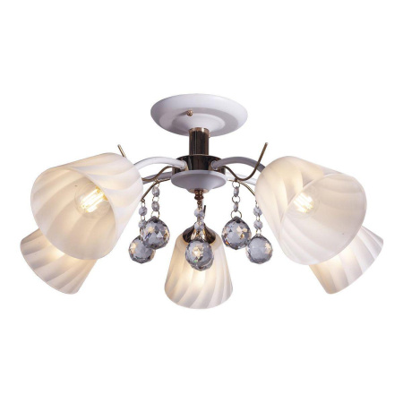 Потолочные люстры — Потолочная люстра IMEX MD.0567-5-S WT+FGD купить в 