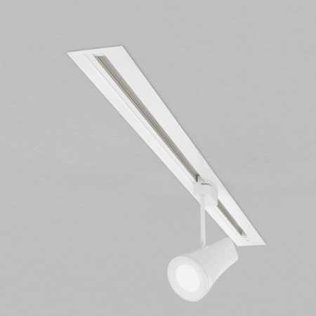 Шинопроводы — Шинопровод Elektrostandard 85082/00 / Встраиваемый однофазный шинопровод белый (1м.) купить в 