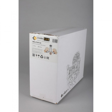 Люстры на штанге — Люстра на штанге Omnilux OML-27307-05 купить в 