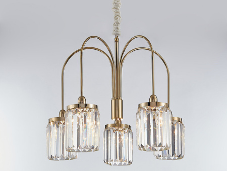 Люстры подвесные — Подвесная люстра Newport 4505/C gold купить в 