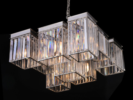 Люстры подвесные — Подвесная люстра Newport 31109/C nickel купить в 