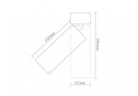 Споты — Спот Donolux DL18895R10W1B ST купить в 