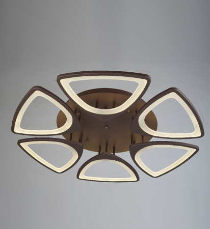 Потолочные люстры — 01392/6 темно-коричневый coffee купить в 