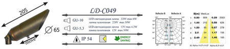 Грунтовые светильники — Грунтовый светильник LD-Lighting LD-CO49 купить в  Грунтовые светильники — Грунтовый светильник LD-Lighting LD-CO49 купить в