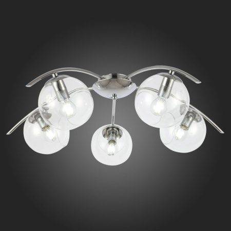 Люстры накладные — Накладная люстра Evoluce SLE102602-05 купить в 