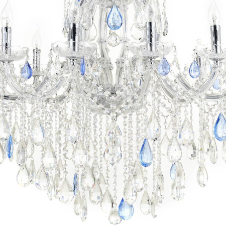 Люстры подвесные — Подвесная люстра Lumien Hall Лагуна LH0013/12P-CR купить в 