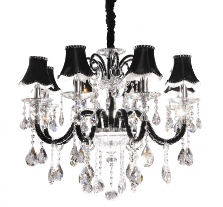 Люстры подвесные — Подвесная люстра Lumina Deco LDP 66249-8 BK купить в  Люстры подвесные — Подвесная люстра Lumina Deco LDP 66249-8 BK купить в