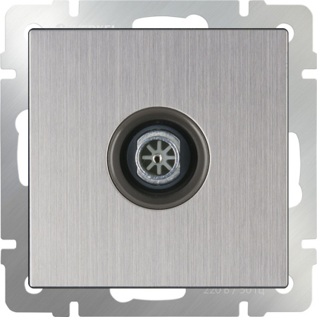 Розетки — Розетка Werkel WL02-TV (глянцевый никель) купить в 