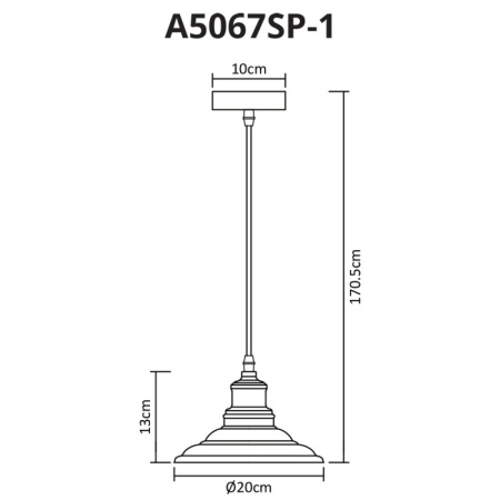 Подвесные светильники — Подвесной светильник ARTE Lamp A5067SP-1GY купить в  Подвесные светильники — Подвесной светильник ARTE Lamp A5067SP-1GY купить в