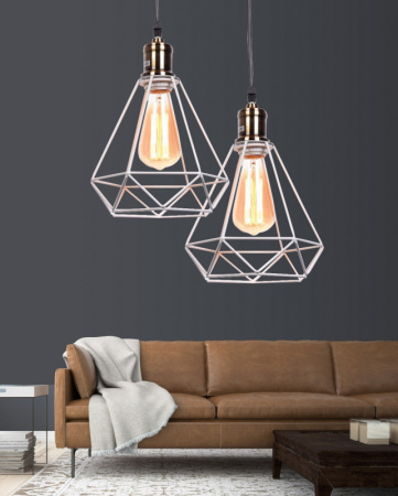 Подвесные светильники — Подвесной светильник Lumina Deco LDP 11609-1 WT купить в  Подвесные светильники — Подвесной светильник Lumina Deco LDP 11609-1 WT купить в