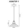 Подвесные светильники — Подвесной светильник ARTE Lamp A5067SP-1GY купить в  Подвесные светильники — Подвесной светильник ARTE Lamp A5067SP-1GY купить в