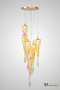 Люстры каскадные — Каскадная люстра AM Group MANTECADO D600-7 GOLD купить в 