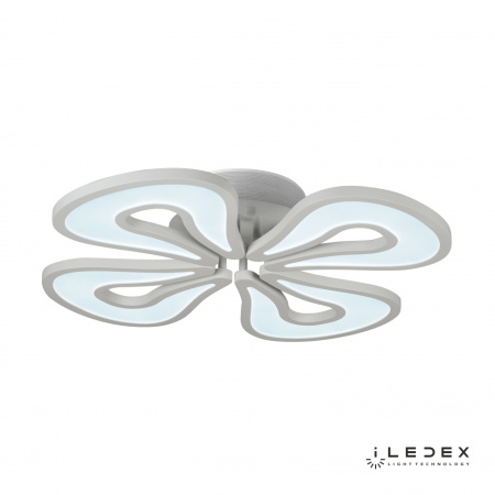 Потолочные светильники — Потолочная люстра iLedex Flower WL X8855-4 WH купить в  Потолочные светильники — Потолочная люстра iLedex Flower WL X8855-4 WH купить в