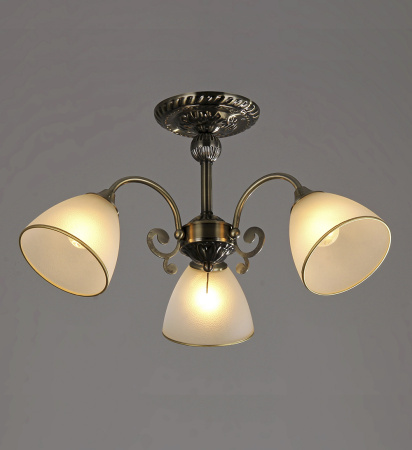 Потолочные люстры — 2617/3 бронза купить в 