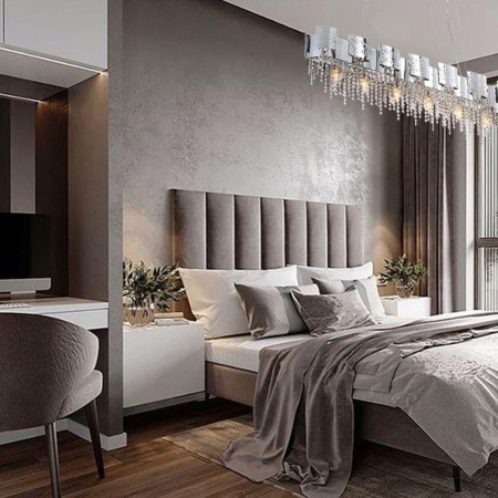 Люстры подвесные — Подвесная люстра Lumien Hall Бритта 3006/6PL-CLCR купить в 