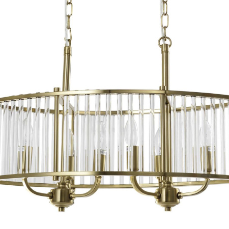 Люстры подвесные — Подвесная люстра Lumien Hall Lenora LH3062/6PO-CO-CL купить в 