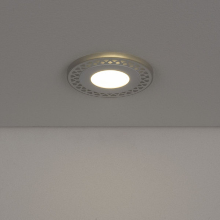 Встраиваемые точечные светильники — Встраиваемый светильник Elektrostandard DSS003 6W 4200K купить в 