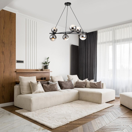 Люстры подвесные — Подвесная люстра Escada Balance 1119/6S Black купить в  Люстры подвесные — Подвесная люстра Escada Balance 1119/6S Black купить в