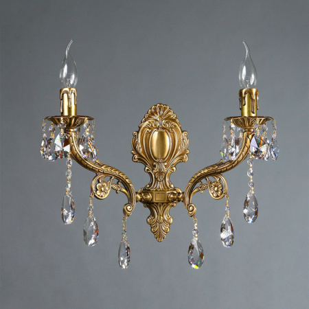 Настенные бра — Бра AMBIENTE by BRIZZI 8828/2 AB Tear Drop купить в 