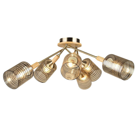 Потолочные люстры — Потолочная люстра IMEX MD.4536-6-S AB купить в 